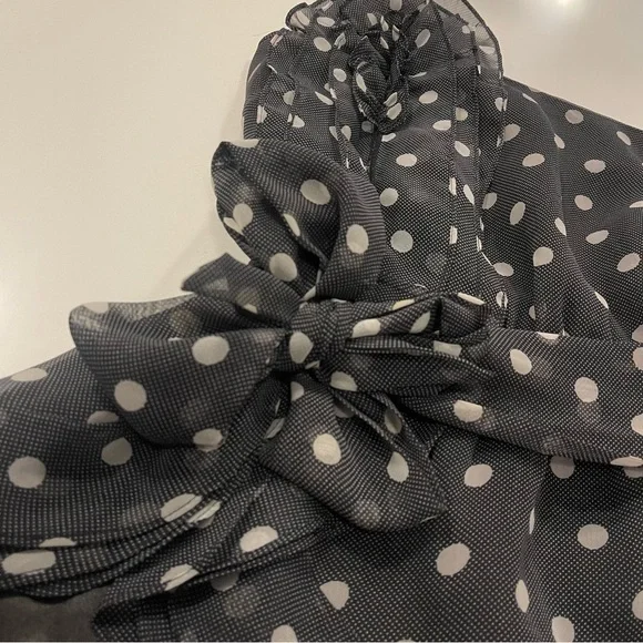 BEDO’ One Shoulder Ruffle Blouse - Picture 2 of 11